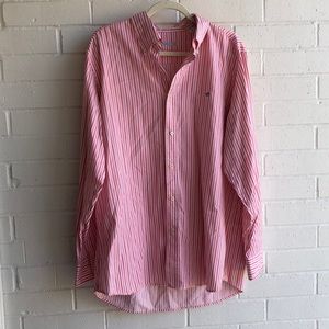 Southern Tide Striped Button Up